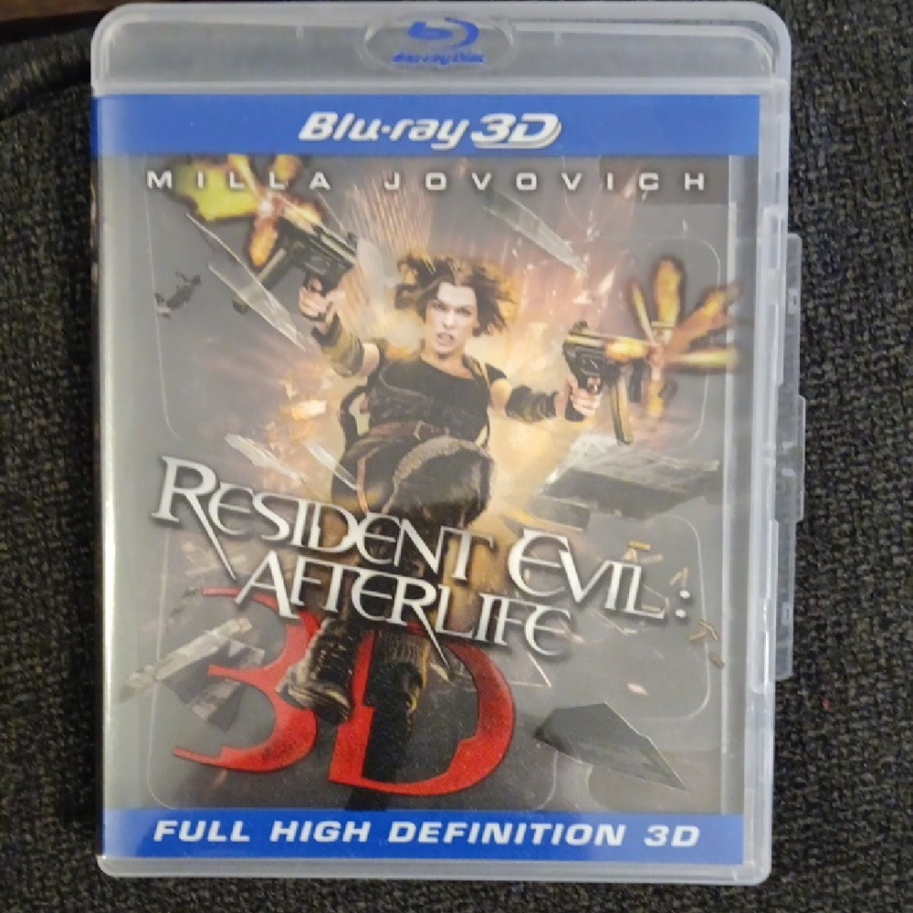 Resident Evil: Afterlife 3D Blu-ray